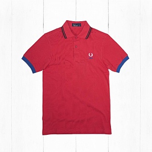 Поло Fred Perry COUNTRY SHIRT RUSSIA Red